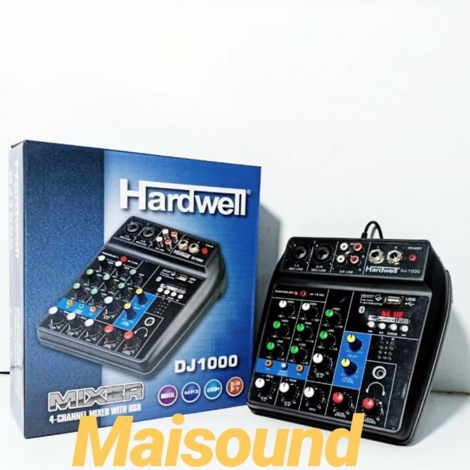 MIXER AUDIO HARDWELL DJ1000 MIXER HARDWELL DJ 1000 ORIGINAL BLUETOOTH