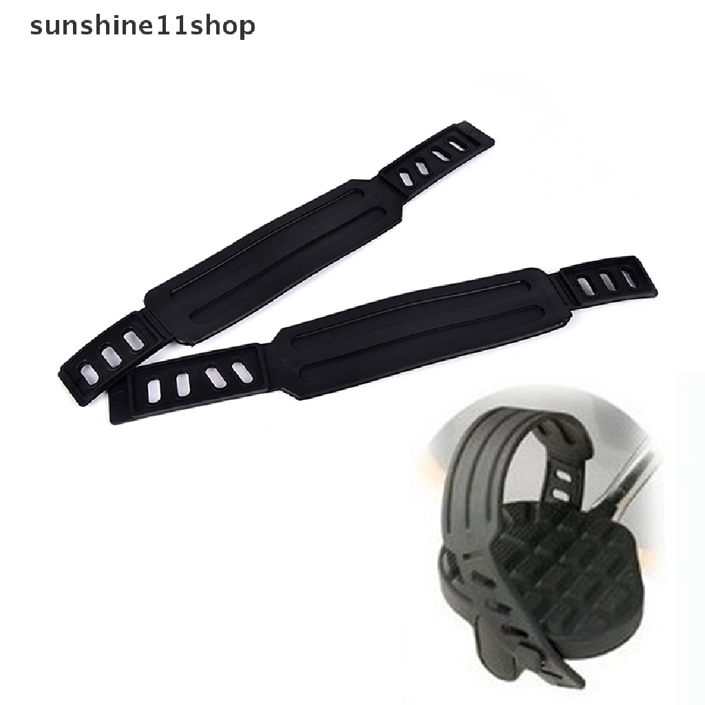 Sho 1 Pasang Strap Pedal Sepeda Untuk Fitness