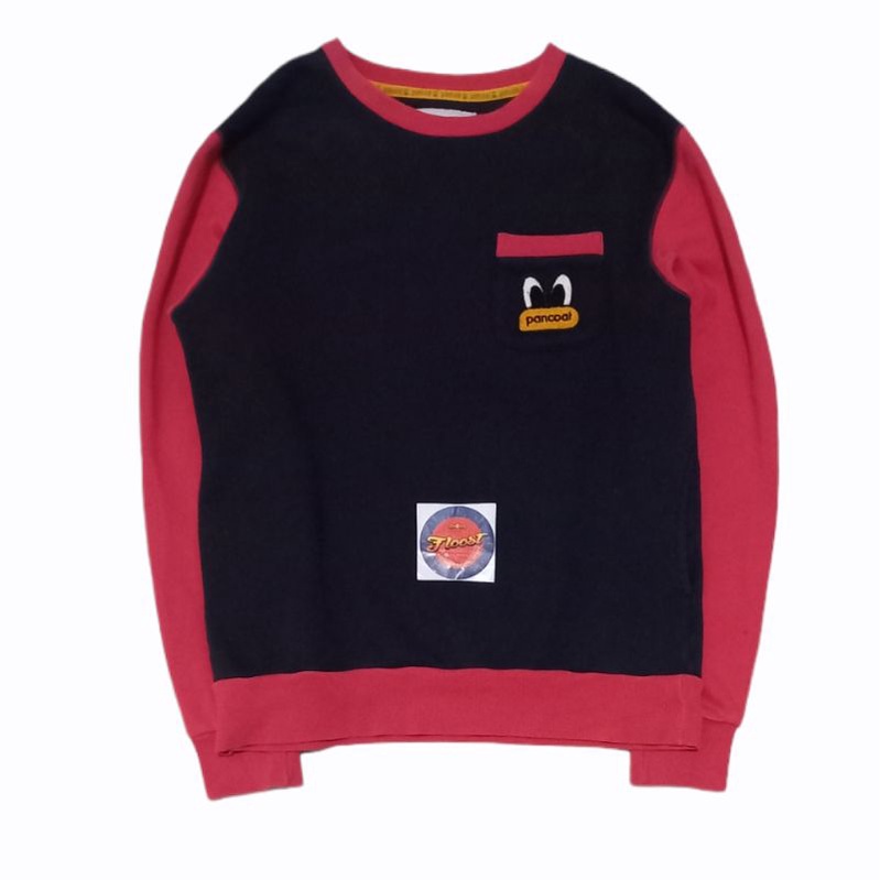 CREWNECK PANCOAT 2TONE SECOND ORIGINAL