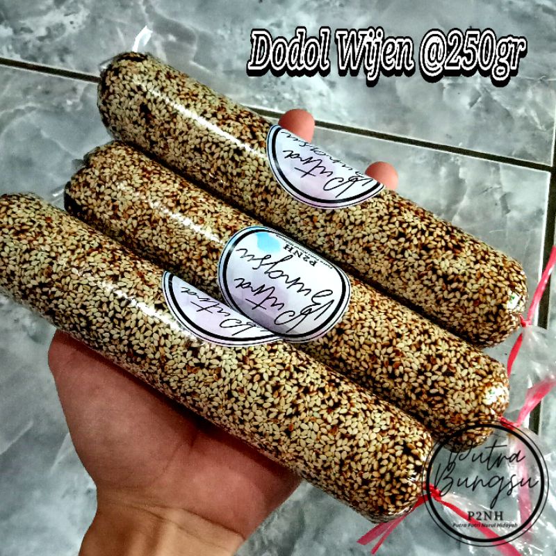 Dodol Wijen Betawi @250 Gram Khas Tangerang