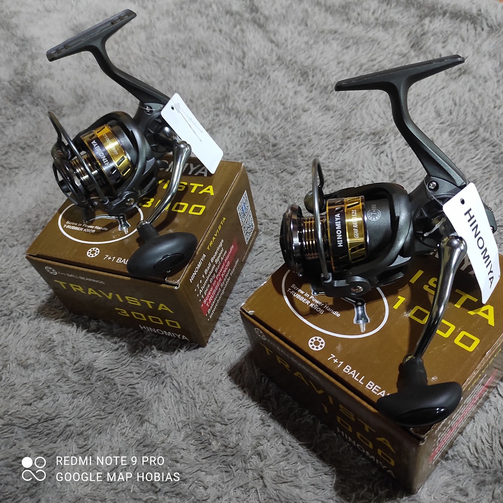 Reel Pancing Hinomiya Travista 800. 1000. 2000. 3000