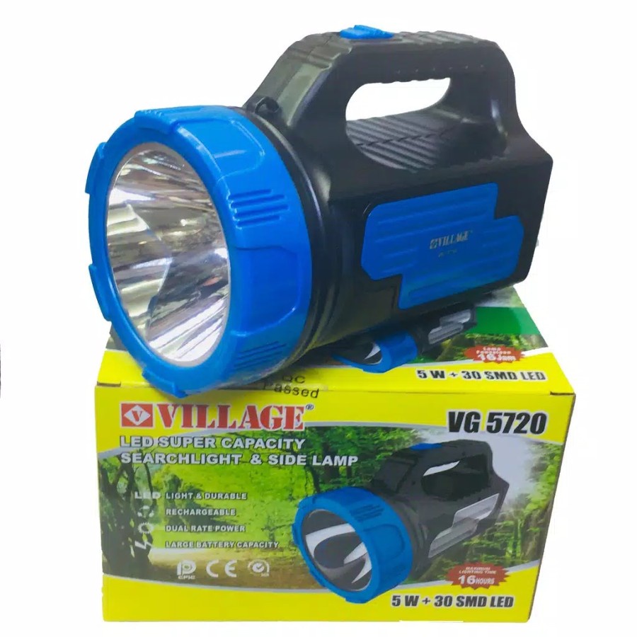 COD Senter Tangan Led 5 W Village VG-5720//SENTER VILLAGE VG 5720