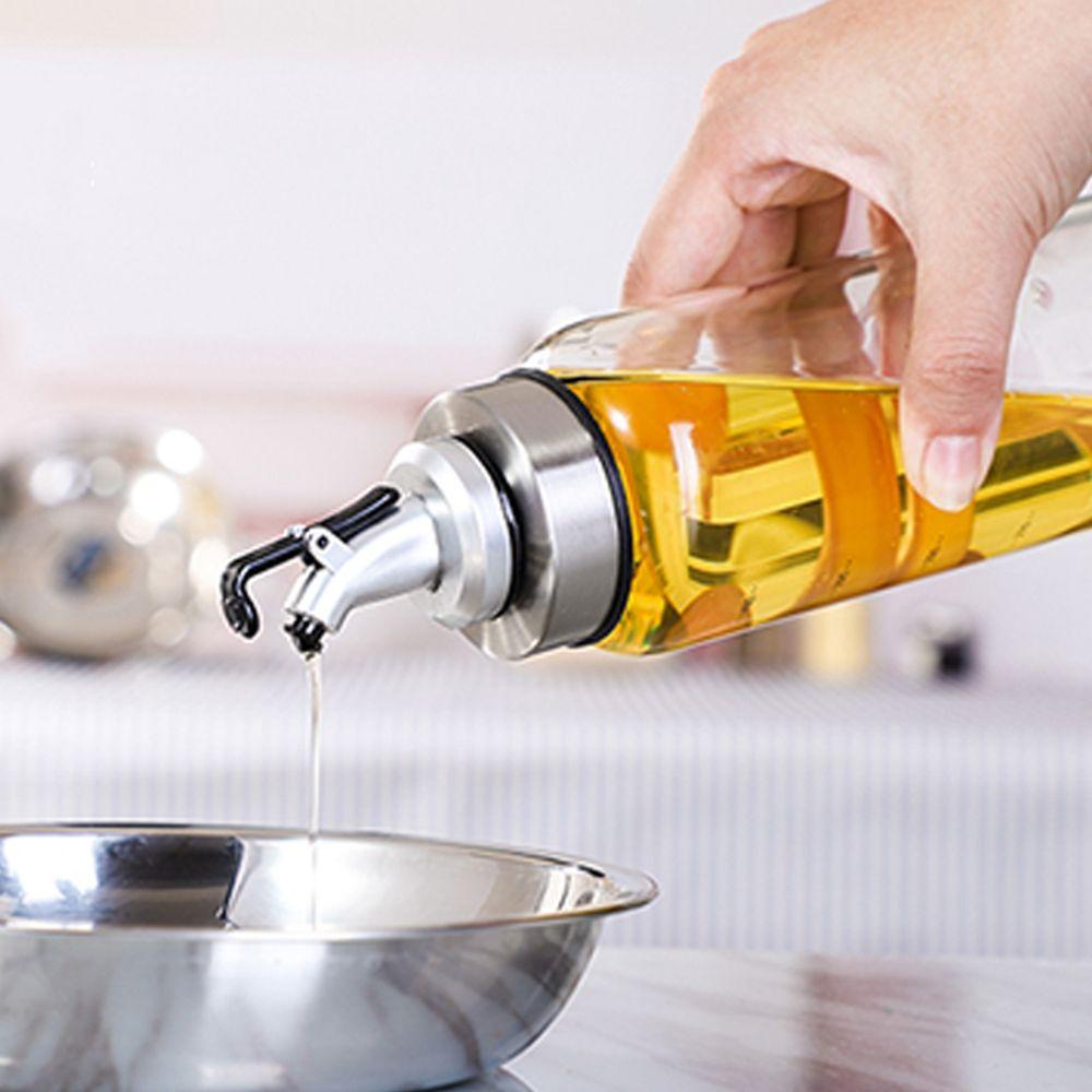 [Elegan] Alat Botol Bumbu Pourer Bottle Kaca Olive Oil Vinegar Oil Sprayer