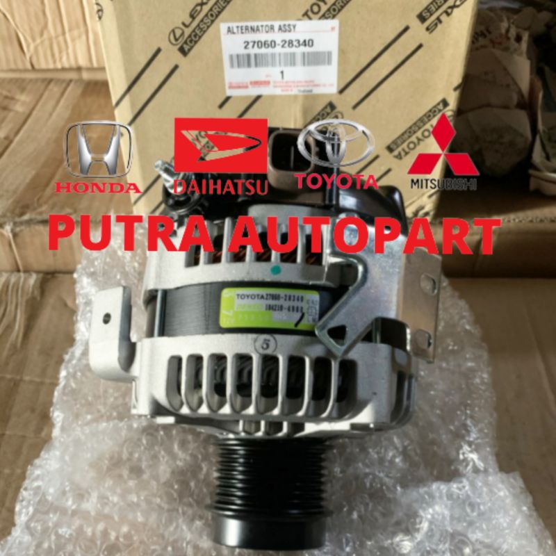 alternator Dinamo ampere alphard Vellfire 2008-2018 27060-28340