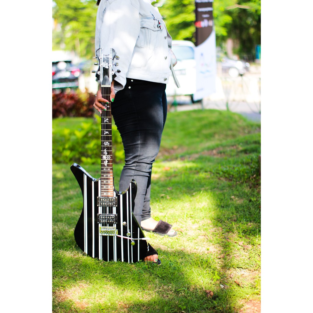 gitar elektrik listrik shecter snsyter gates signatures a7x