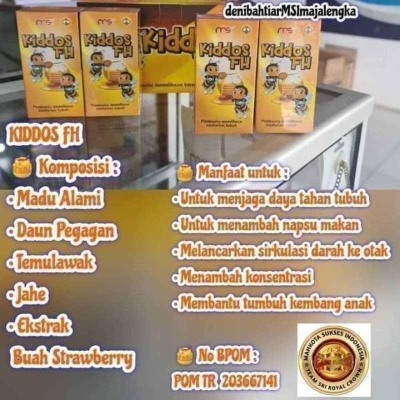 kiddos fh MSI madu anak