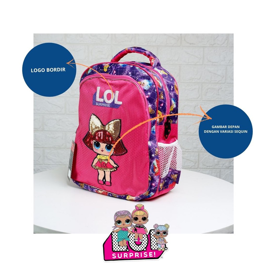 (SIAP KIRIM)TAS SEKOLAH ANAK CEWEK COWOK / RANSEL LED PAUD TK KARAKTER