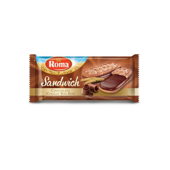 

ROMA SANDWICH COKLAT BON BON 216 GR HARGA SUDAH TERMASUK PACKING