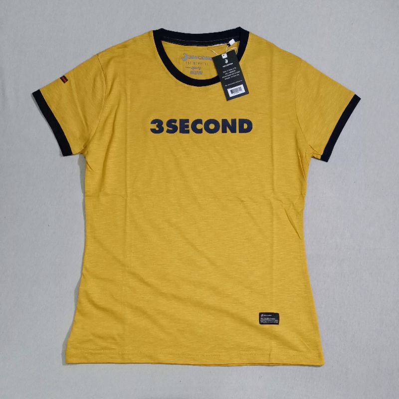 KAOS 3SECOND CEWEK KAOS DISTRO WANITA TSHIRT-3SCO16TC