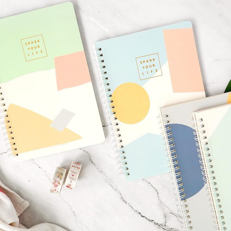 

Termurah!! KODE-597 Scandinavia Spiral Ruled Notebook A5
