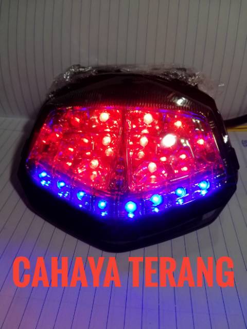 Selancar - Undertail - Fender - StopLamp - Lampu Stop LED Sen Variasi Ninja 250 Karbu - Ninja RR New