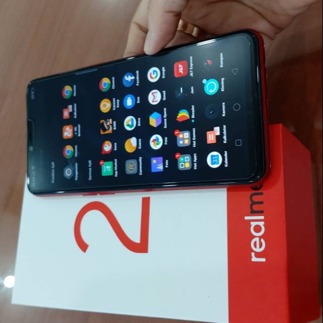 HP SECOND , REALME 2 RAM 3/32 GB