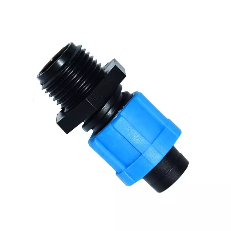 Driptape Male Connector 3/4” Inchi x 16mm Selang Drip Tape