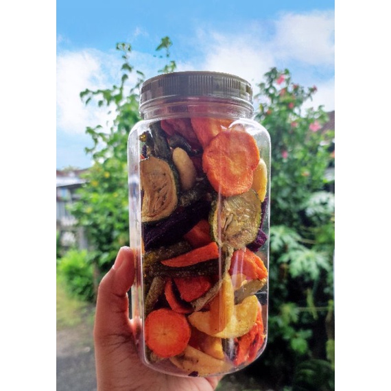 KERIPIK SAYUR MIX TOPLES 800 ML