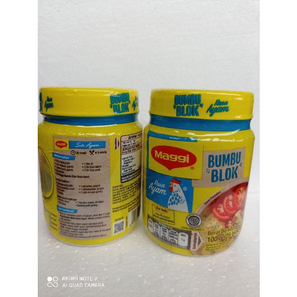 KALDU MAGGI BLOK isi 25pcs