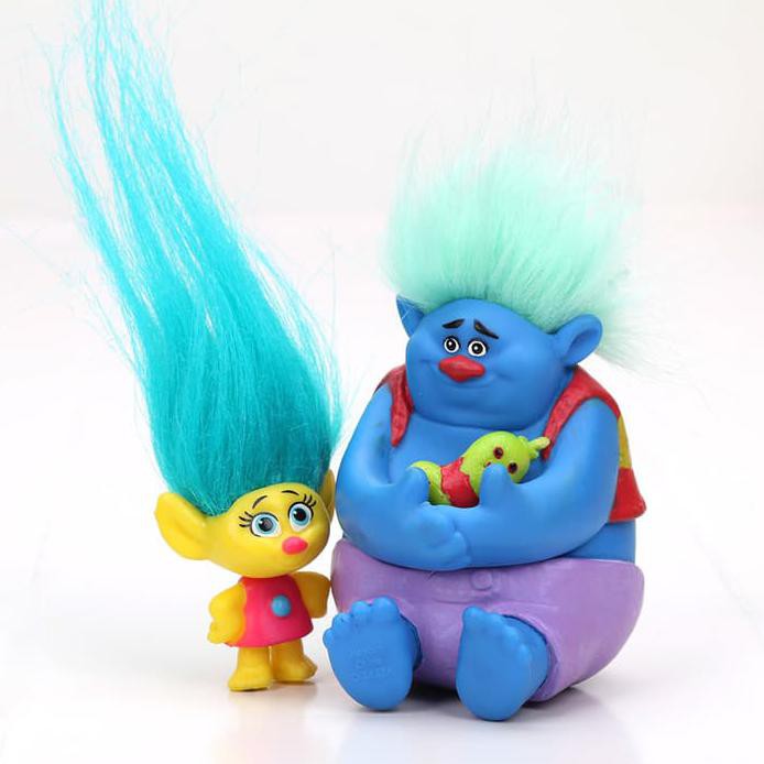 Action Figure Trolls 6 Pcs