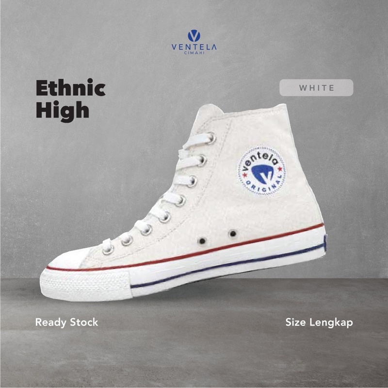 Ventela Ethnic High White