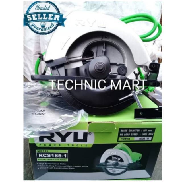 Mesin Potong Kayu RYU RCS 185-1 Mesin Gergaji Kayu Circular Saw RYU