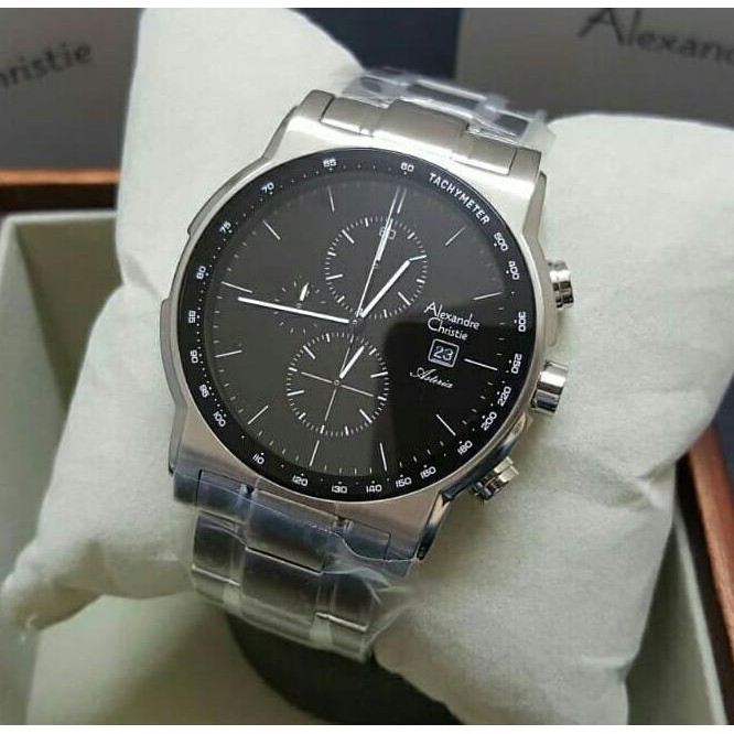 Promo Jam Tangan Alexandre Christie Ac6470 Silver Ready