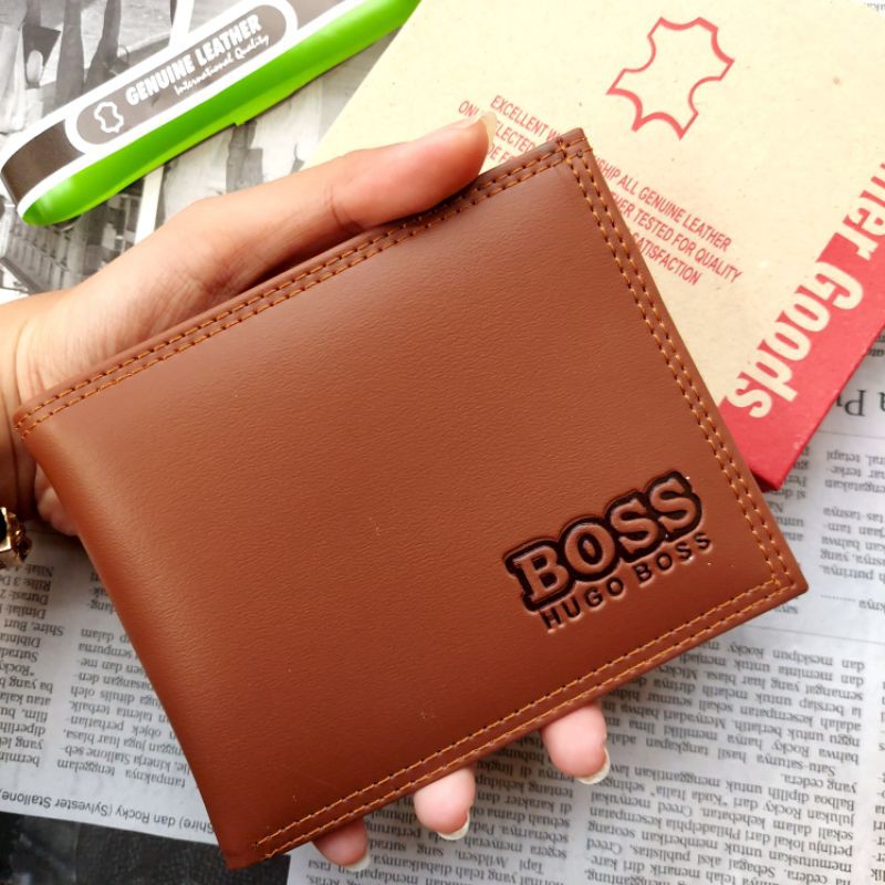 Dompet Pria Branded Tebal Model Lipat Dompet Cowok HucoBos