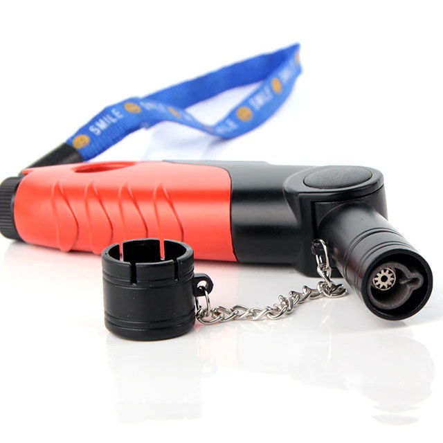 Overview of JiuNing Pemantik Korek Api Gas Butane Torch Jet Windproof - MH256