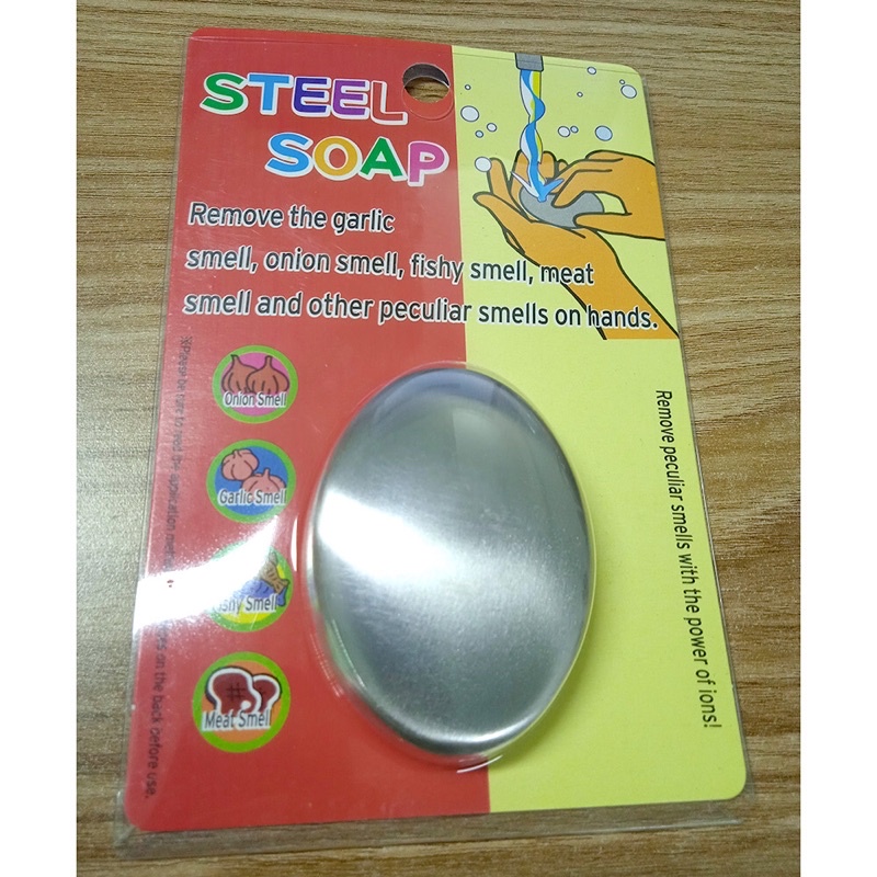 Steel Soap Sabun Cuci Tangan Stainless Ajaib Penghilang Bau