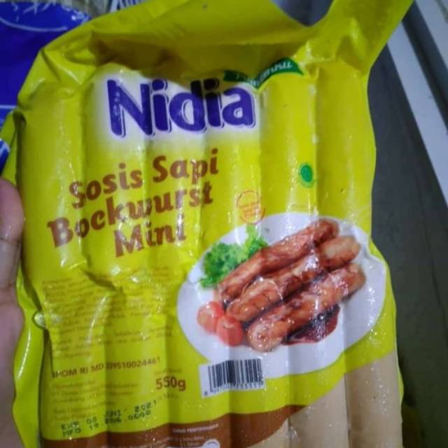 

Sosis sapi nadia