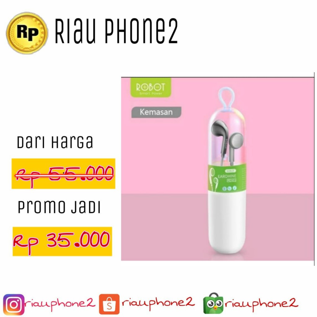 EARPHONE ROBOT RE601