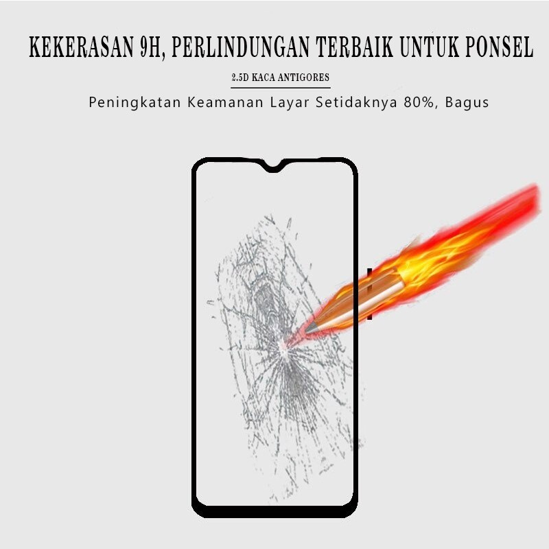 Tempered Glass Kaca Myroots Full HD Oppo A96 A95 A92 A91 A9 2020 Screen Protector