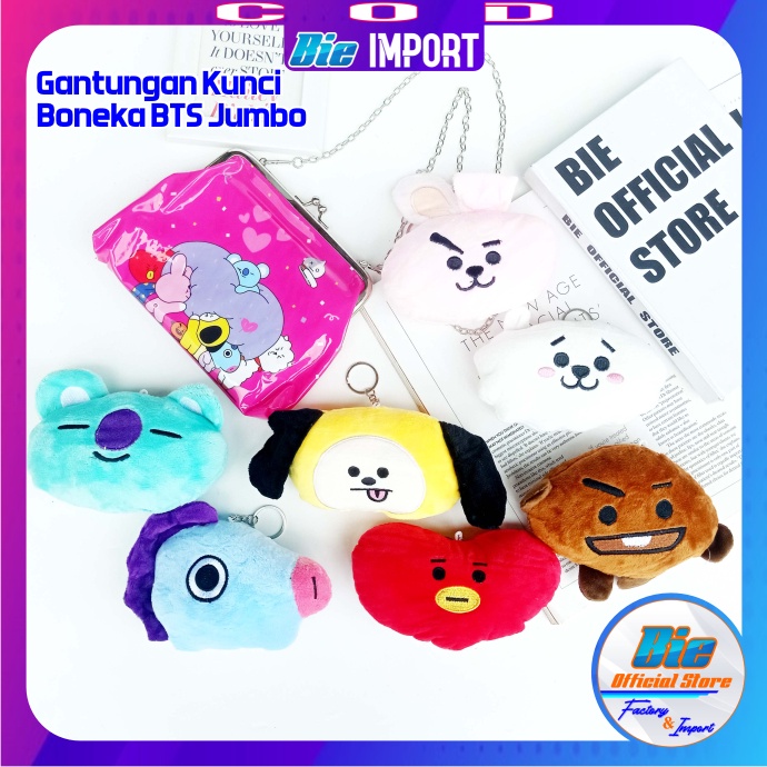 Gantungan Kunci BTS Boneka Jumbo Premium Impor Best Seller