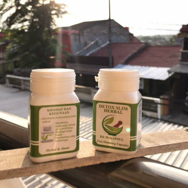 Detox Slim Herbal Isi 30 Kapsul