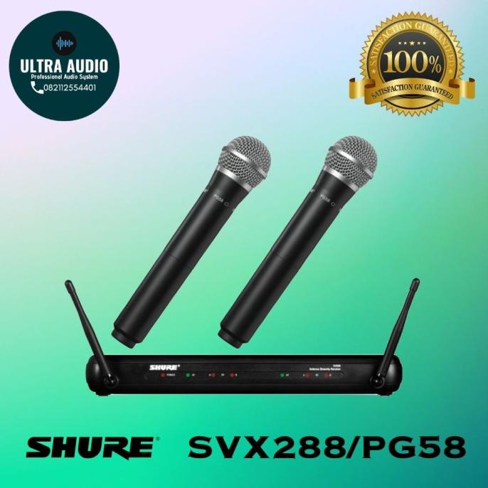 Shure SVX288/PG58 / SVX288PG58 Microphone Transmitters ORIGINAL