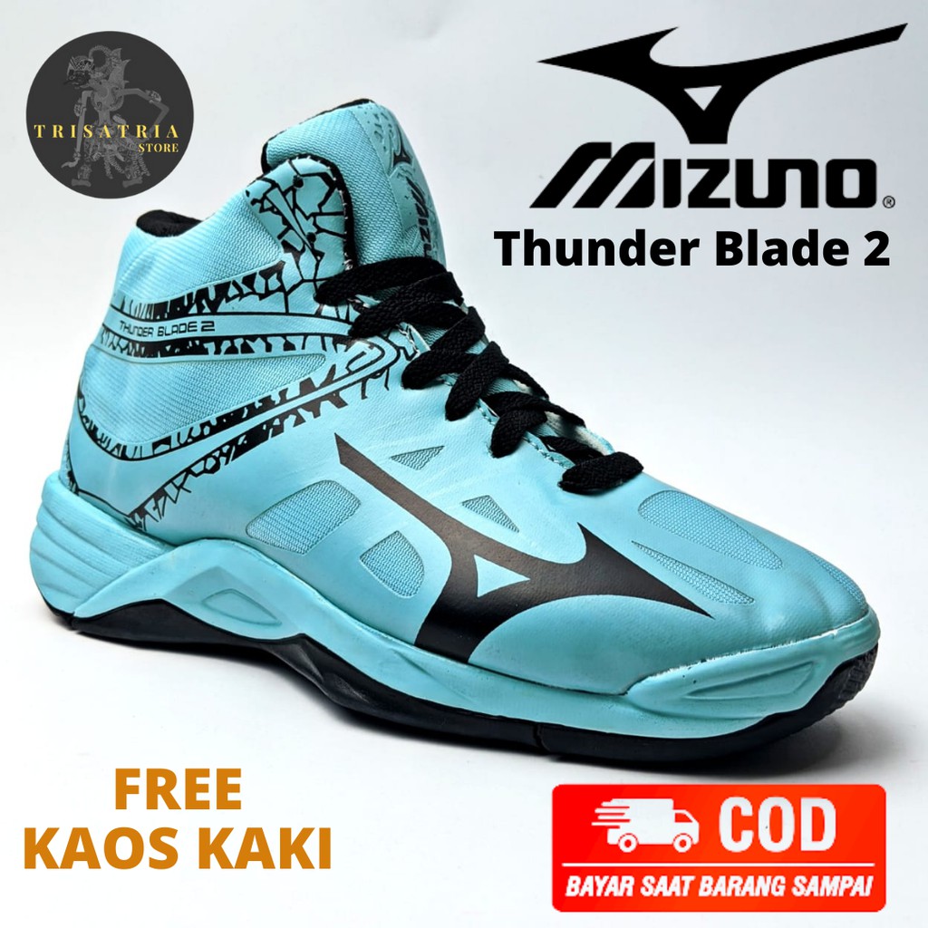 Sepatu Voli Mizuno Thunder Blade 2 Mid / Sepatu Volly Mizuno Thunder blade 2 / Sepatu Ruuning