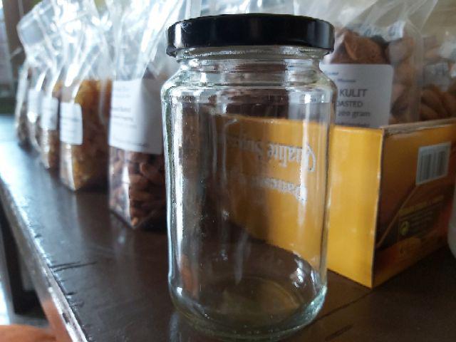 Botol Kaca Bening 500ml - Cuka Apel(6 Pcs)