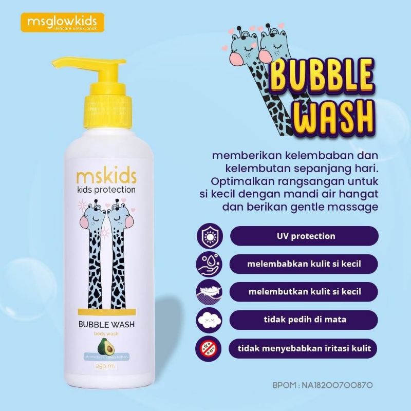 Jual BUBBLE WASH MS KIDS | Shopee Indonesia