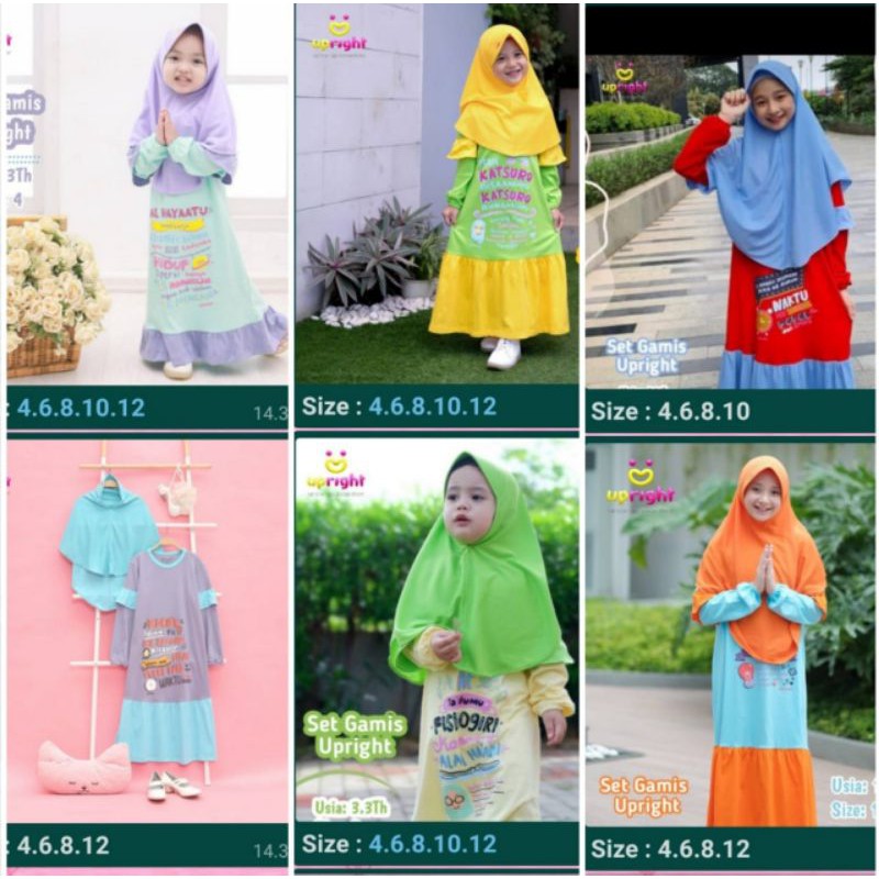 Gamis Anak Set By Upright
