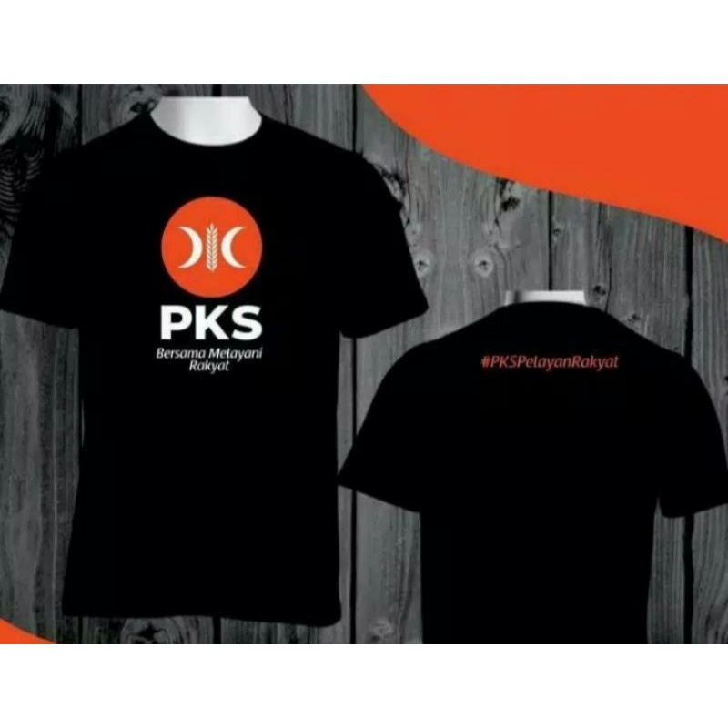 T shirt PKS / Baju Partai PKS /Kaos Partai Keadilan Sejahtera