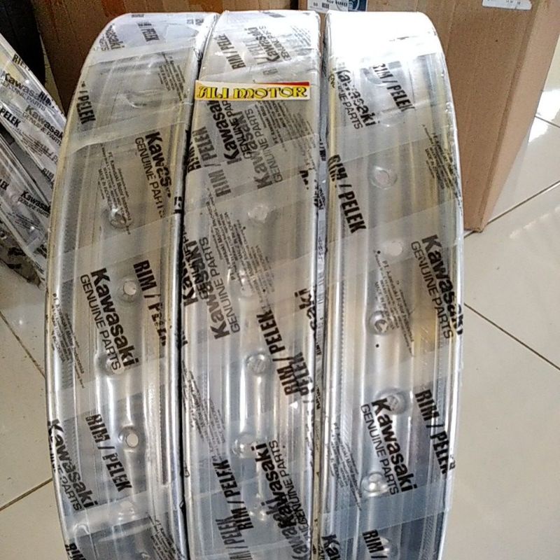 Palek pelek velg besi did belakang 160×17 ori KAWASAKI DID