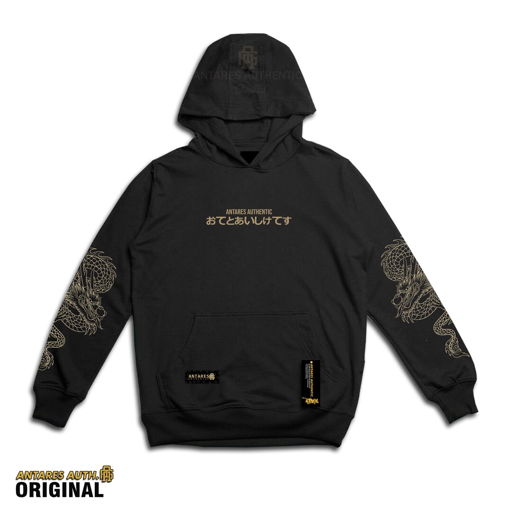 ANTARES HOODIE DISTRO ORIGINAL - REGULER GOLD DRAGON