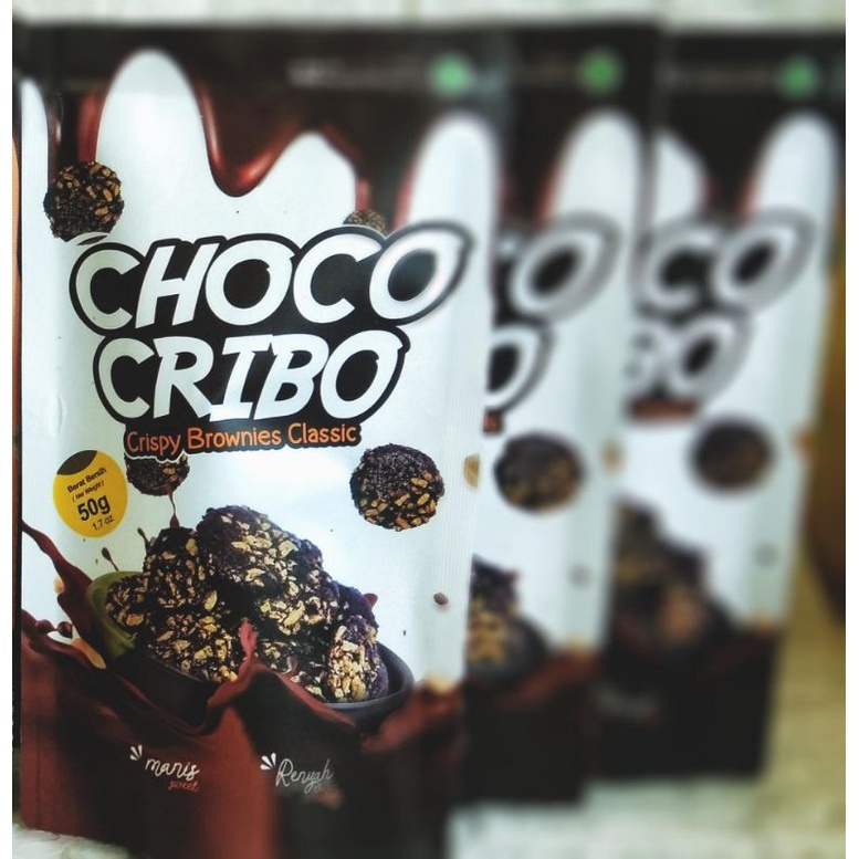 

Chococribo Crispy Brownies Premium 50gr