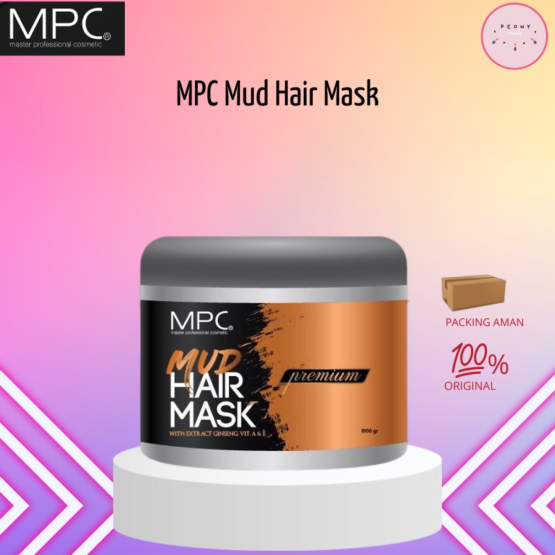 MPC Mud Hair Mask With Extract Ginseng 500GR | Hair Mask | Extract Gingseng