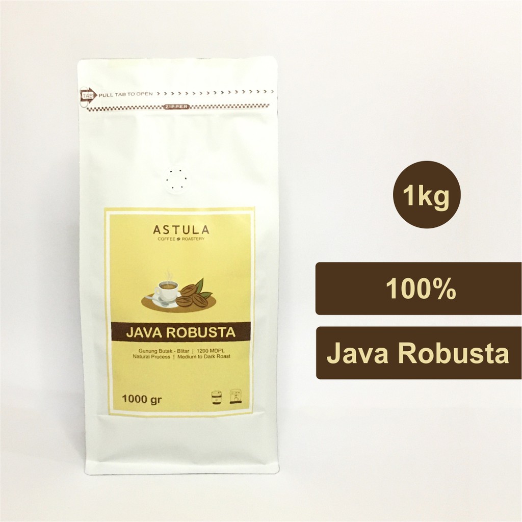 

KOPI ROBUSTA 1KG - JAVA ROBUSTA DAMPIT TEMANGGUNG LAMPUNG BIJI / BUBUK