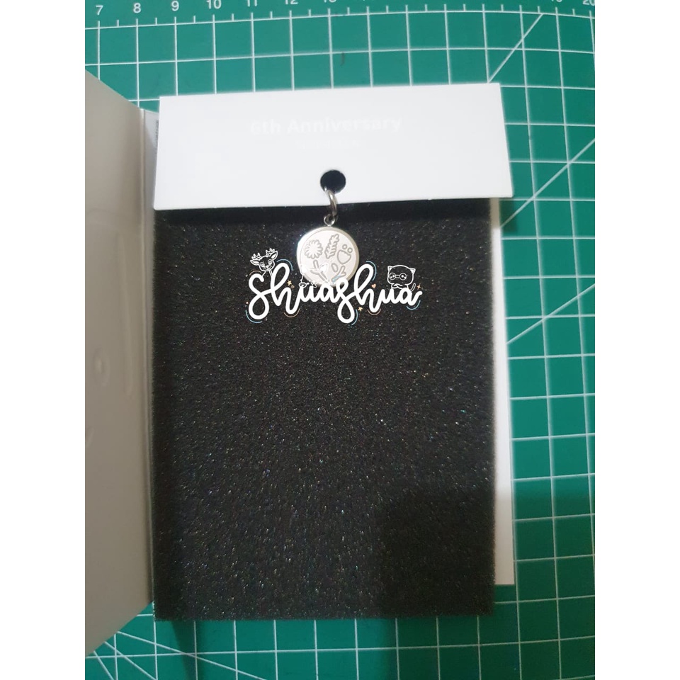 Booked SEVENTEEN 6th Anniversary Celebration Merch - Pendant ONLY - Joshua