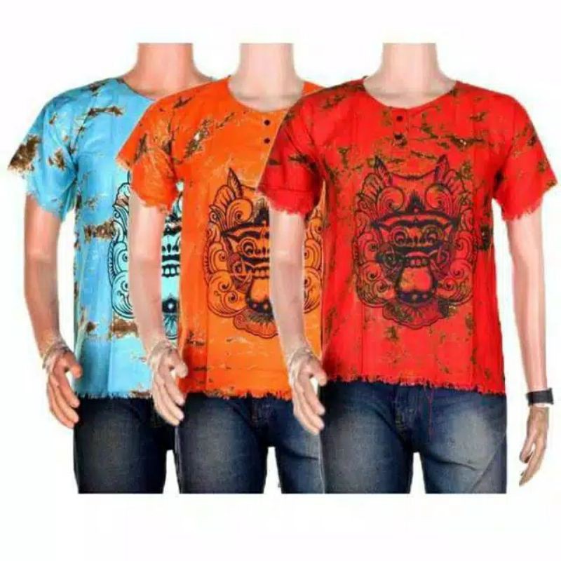 ATASAN BAJU BARONG KHAS BALI DEWASA XL