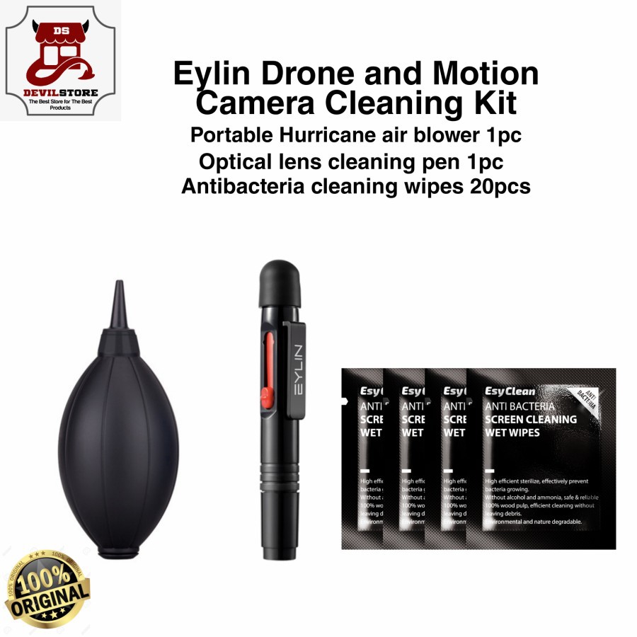 Eylin Drone and Motion Camera Cleaning Kit Pembersih lensa Kamera