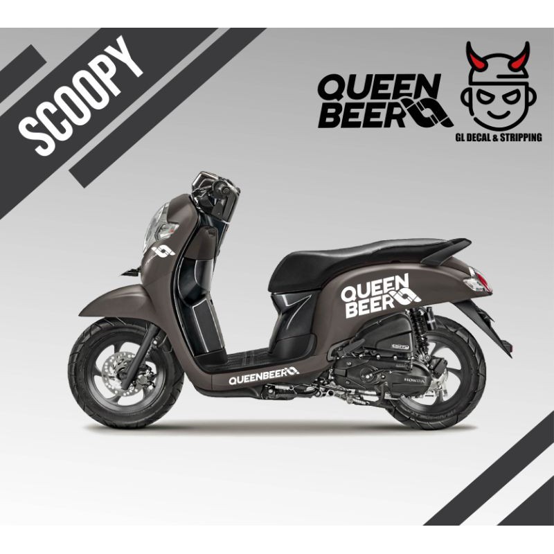 

STICKER CUTTING QUEENBEER SCOOPY