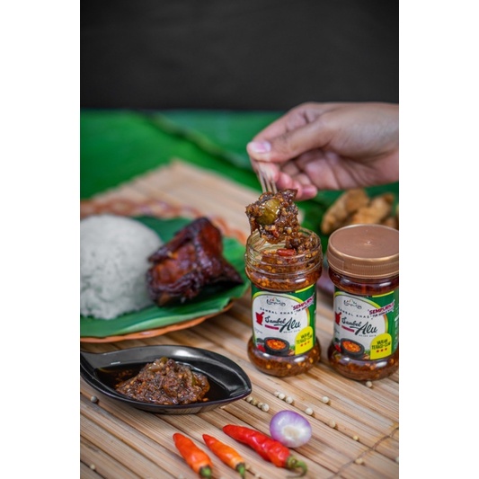 

Sambel Baby Cumi Sambel kemasan sambel khas lampung oleh oleh
