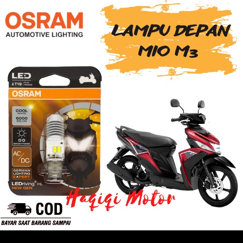 Lampu Depan Led Osram Yamaha Mio M3 Original T19