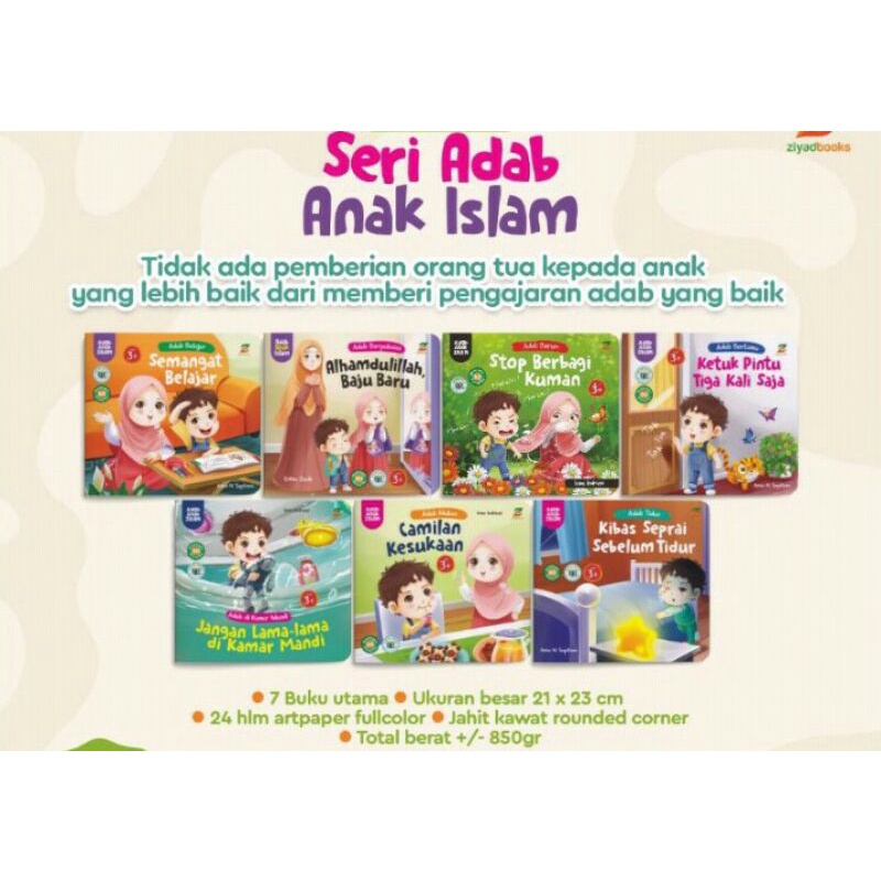 

seri adab anak islam