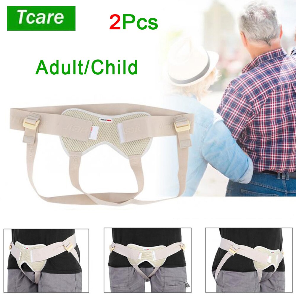 PREORDER Tcare Adjustable Hernia Inguinalis Belt Selangkangan Dukungan Inflatable Hernia Tas